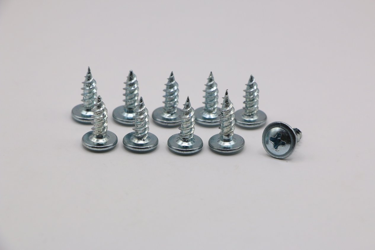 Саморез с прессшайбой 4,2х13 мм острый оцинкованный 200 шт